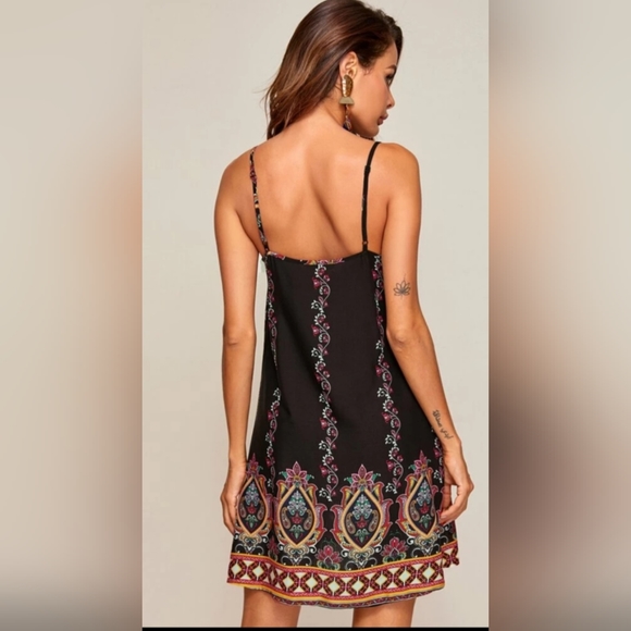 SHEIN Printed Cami Sundress  -  XS  NWT - Picture 7 of 8